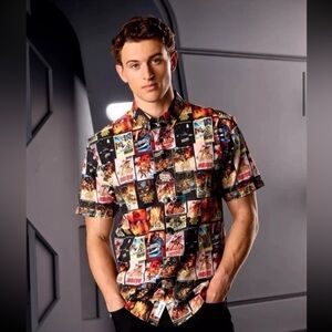 RSVLTS Star Wars: The Empire Strikes Back Button Down Shirt for Men top size XL